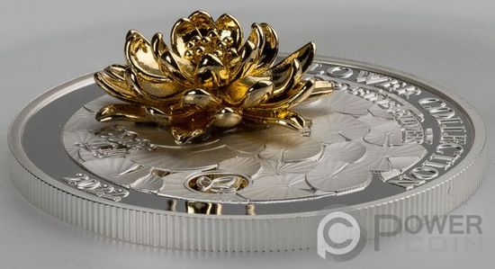 Монеты серии «Золотую цветочная коллекция» («Golden Flower Collection») 