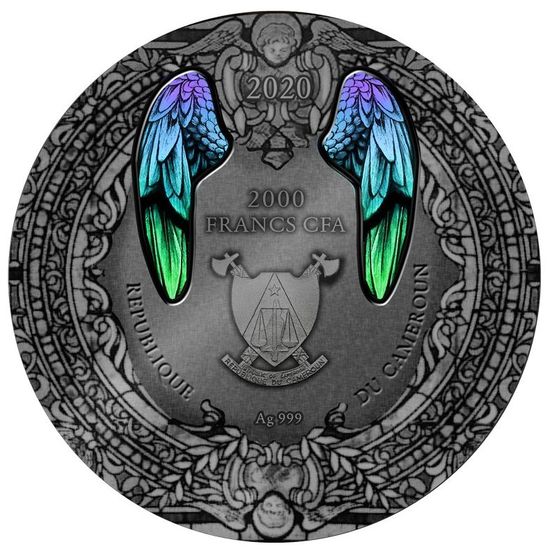 Монета «Архангел Гавриил» («Archangel Gabriel») Камерун 2020