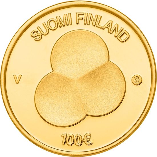 Монета "100 лет конституции Финляндии" Финляндия 2019