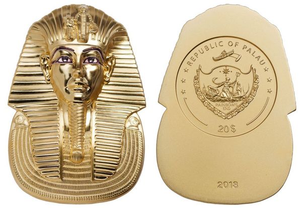 Серия монет «Египетское искусство 3D» Палау