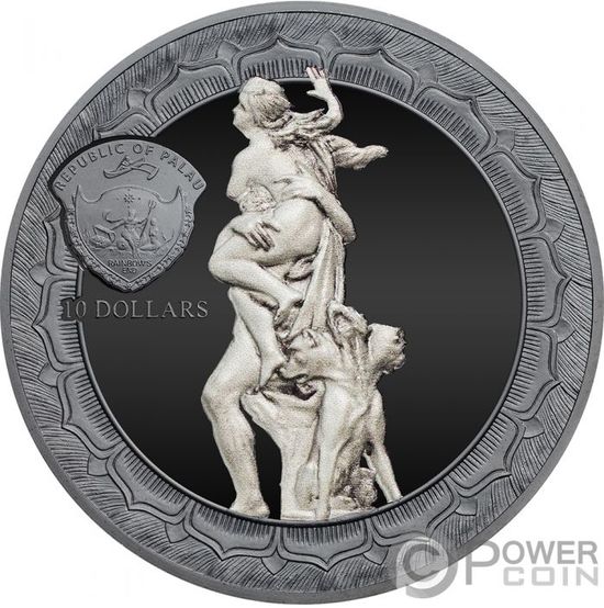 Серия монет «Вечные скульптуры» Палау