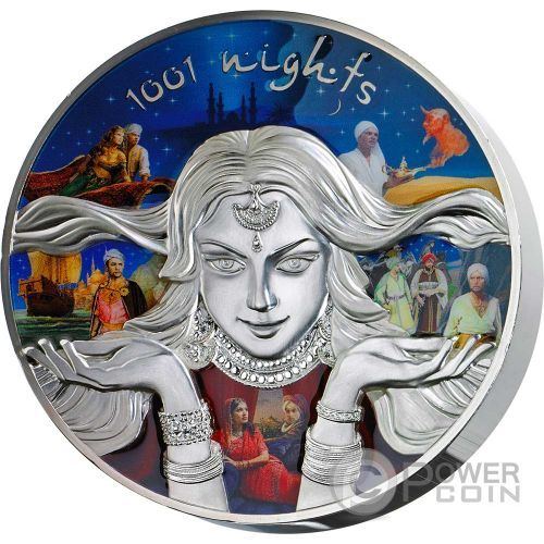 Монета «1001 ночь Сказки Шахерезады» Ниуэ 2016