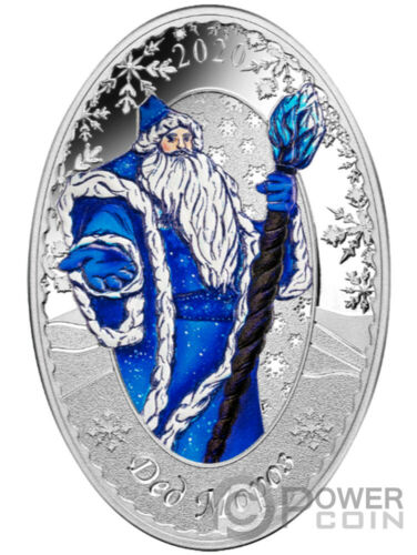 Монета "Дед Мороз" Соломоновы Острова 2020