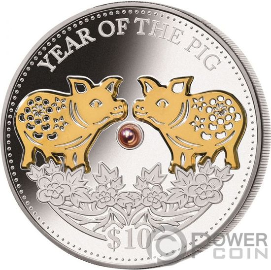 Монета «Год Крысы» Фиджи 2020