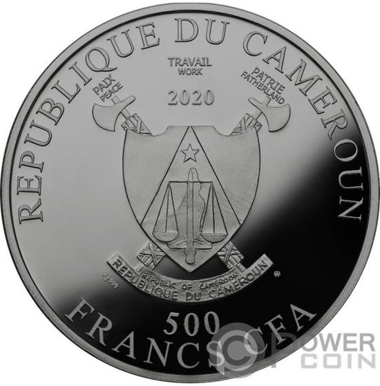 Монета «Год мыши. Успех» Камерун 2020