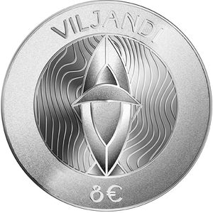 Монета «Ганзейский Вильянди» Эстония 2019