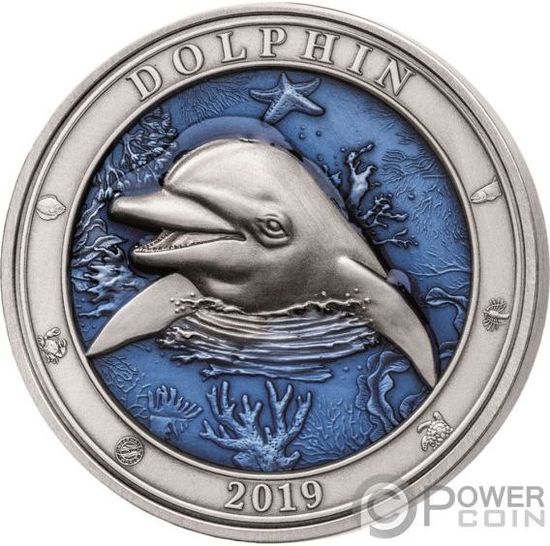 Серия монет «Подводный мир» Барбадос
