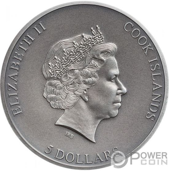 Монета «Ловушка» («TRAPPED») Острова Кука 2019