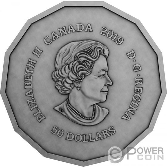 Монета "Столетнее пламя" («CENTENNIAL FLAME») Канада 2019