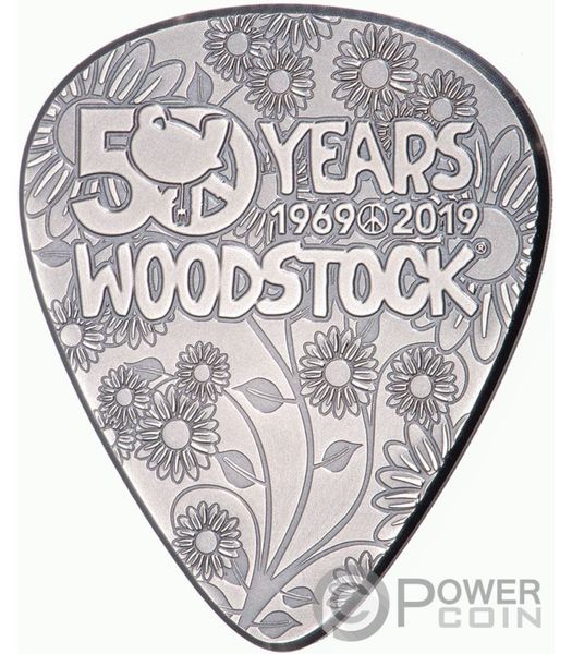 Монеты "Вудсток" ("Woodstock") Острова Кука 2019