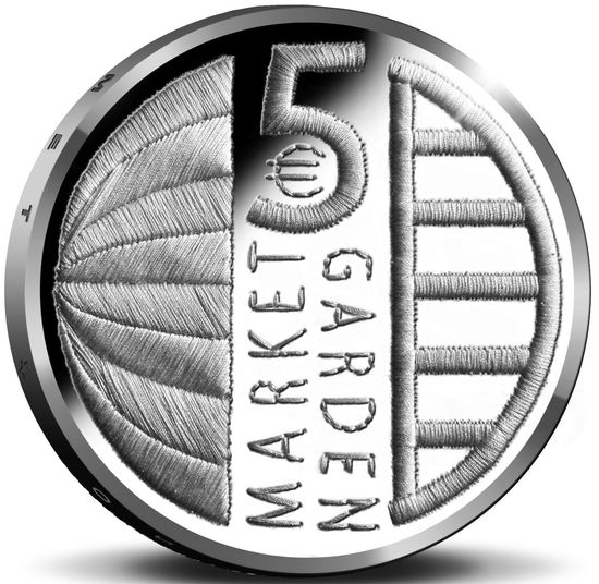 Монеты «75 лет операции «Маркет Гарден» Нидерланды 2019