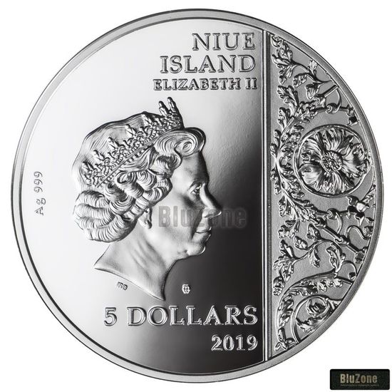 Монета «Пьета» Ниуэ 2019