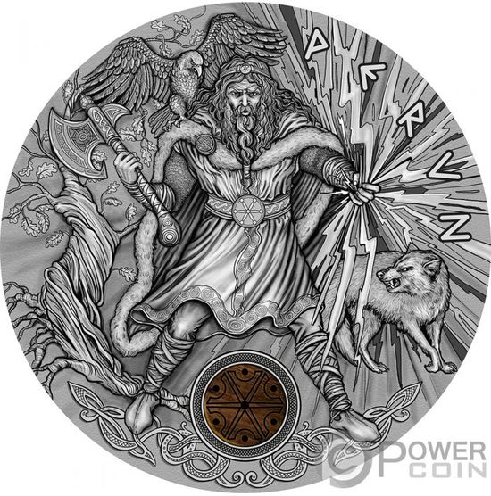 Серия монет «Славянские боги» Ниуэ