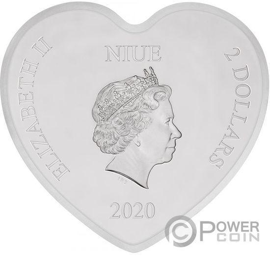 Монета "Любовь" «Love» Ниуэ 2020