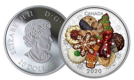 Монета «Печенье» Канада 2020
