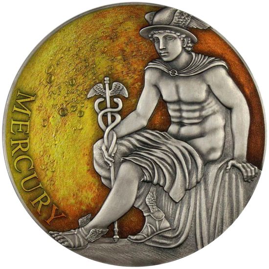 Монета «Меркурий» Камерун 2019