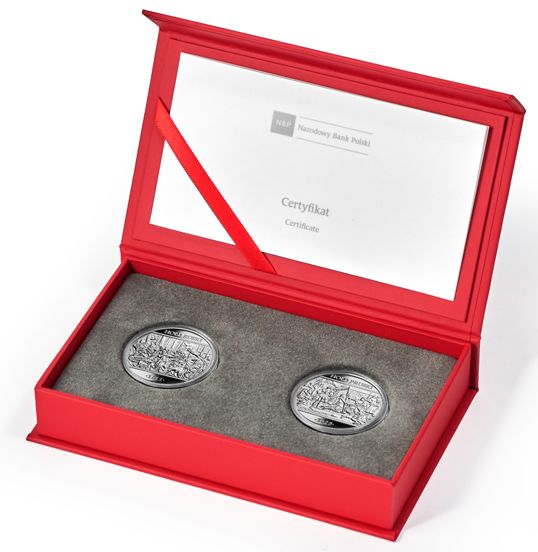 Набор монет «Прусская дань – Русское уважение» Польша 2019