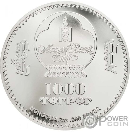Монета «Петр Карл Фаберже 100 лет» («FABERGE Peter Carl 100th Anniversary») Монголия 2020