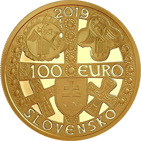 Монета «Моймир 1, Правитель Великой Моравии» Словакия 2019