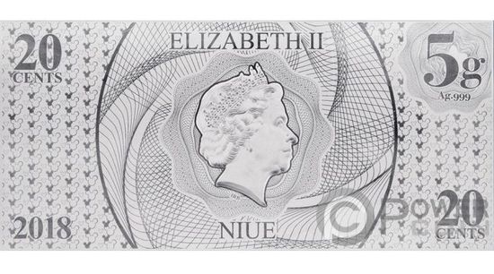 Прямоугольная монета «Год Свиньи» Ниуэ 2019