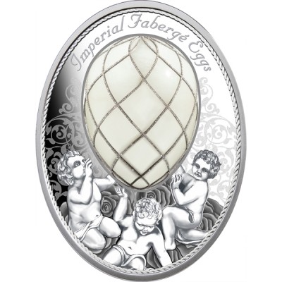Монета «Алмазная сетка» («Diamond Trellis») Ниуэ 2019