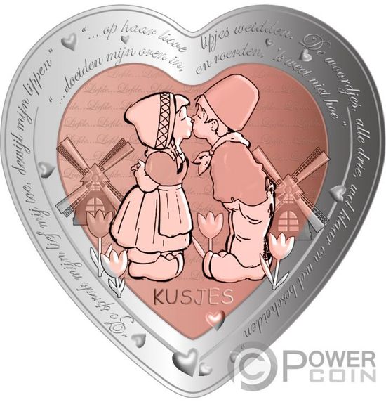 Монета «Поцелуй детей» Ниуэ 2020