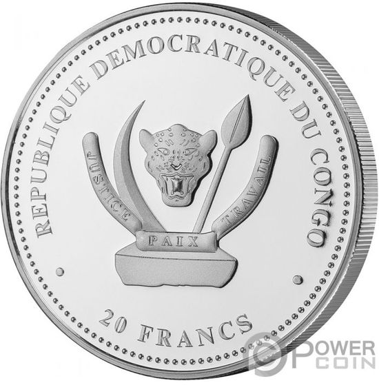 Монета «Скорпион» («SCORPION») Конго 2020