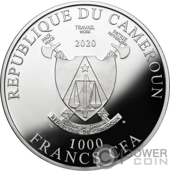 Монета «УСПЕХ В ВАШИХ РУКАХ» («SUCCESS IN YOUR HANDS») Камерун 2020