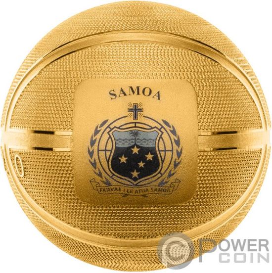Монета «Баскетбол» («BASKETBALL») Самоа 2020