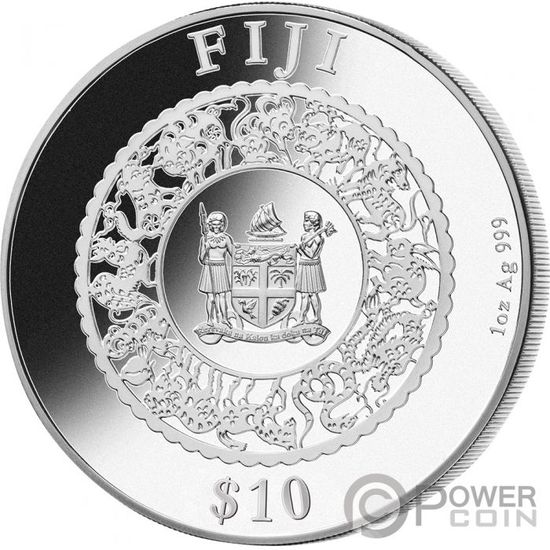 Монета «Год Быка» (“YEAR OF THE OX”) Фиджи 2021