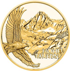 Монета «Высокий Тауэрн» («Hohe Tauern») Австрия 2020