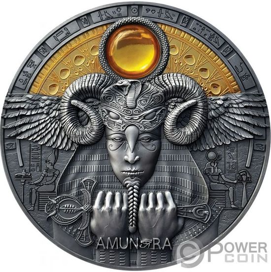 Монета «Амун-Ра» («AMUN RA») Ниуэ 2020