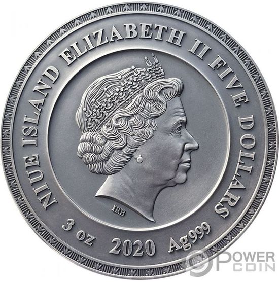 Монета «Амун-Ра» («AMUN RA») Ниуэ 2020