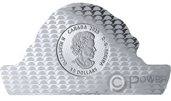 Монета "Бобер" Канада 2020