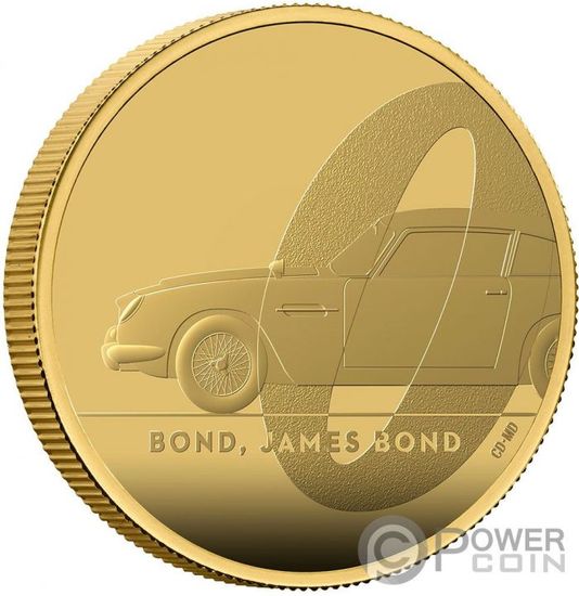 Монеты «Джеймс Бонд. Агент 007» Великобритания 2020