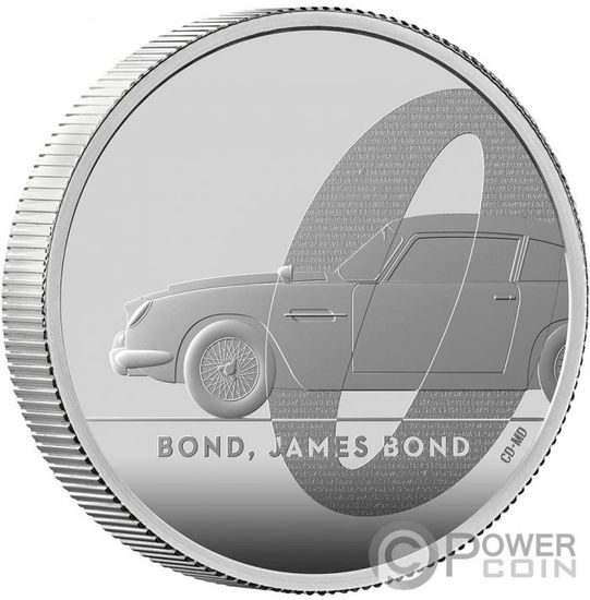 Монеты «Джеймс Бонд. Агент 007» Великобритания 2020