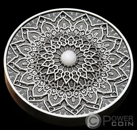 Монета «Мандала Персии» («Persian Mandala») Острова Фиджи 2020
