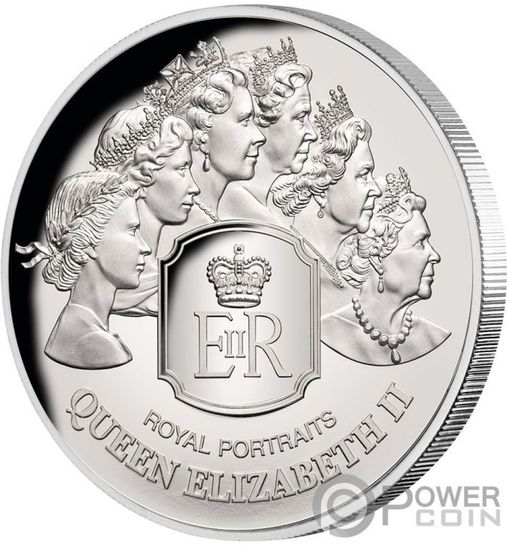 Монета «Королевские портреты» («ROYAL PORTRAITS») Токелау 2020