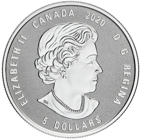 Монета "Май" Канада 2020