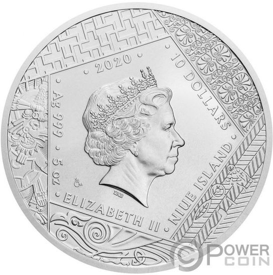 Монета «Зевс» («ZEUS») Ниуэ 2020