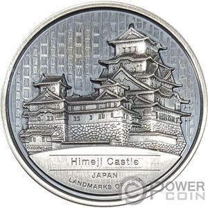 Монета «Замок Химедзи» («HIMEJI CASTLE») Камбоджа 2020