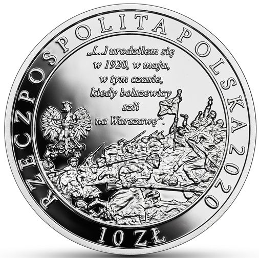 Монеты «100 дня рождения Святого Иоанна Павла 2» Польша 2020