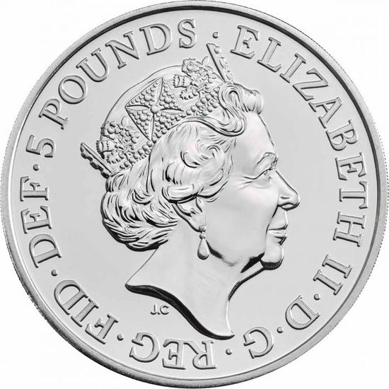Монеты «Белый лев Мортимера» («White Lion of Mortimer») Великобритания 2020