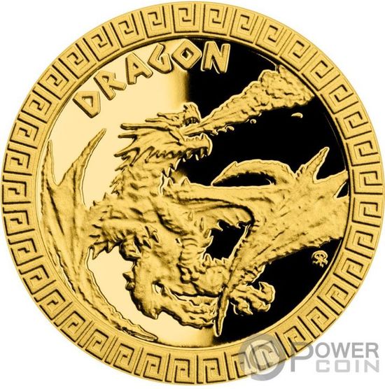 Монета «Дракон» («DRAGON») Чехия 2020