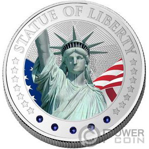Монета «Статуя Свободы» («STATUE OF LIBERTY») Камерун 2020
