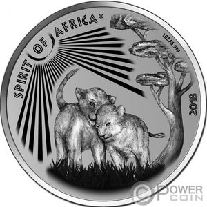 Монеты «Лев. Дух Африки» («LION. Spirit Of Africa») 2018