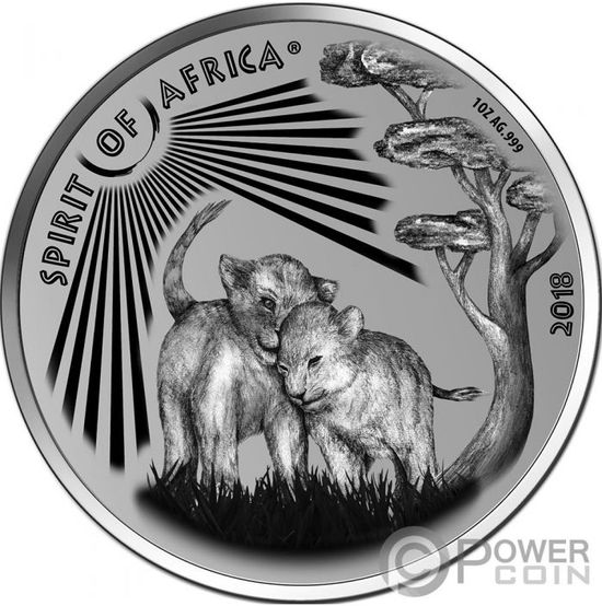 Монеты «Лев. Дух Африки» («LION. Spirit Of Africa») 2018