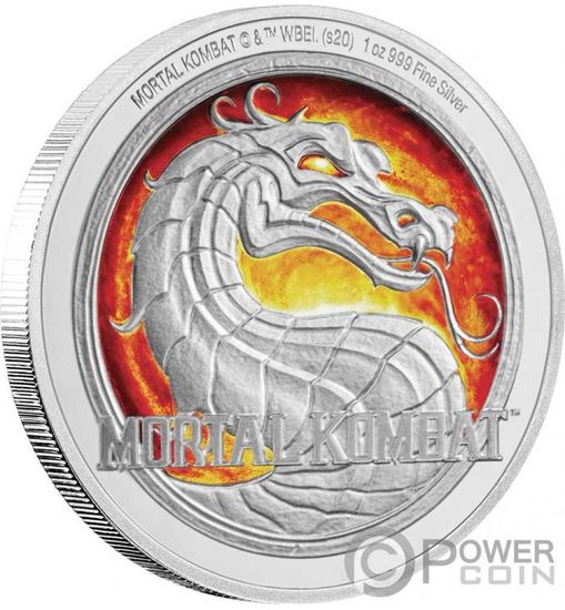 Монета «Мортал Комбат» («MORTAL KOMBAT») Ниуэ 2020