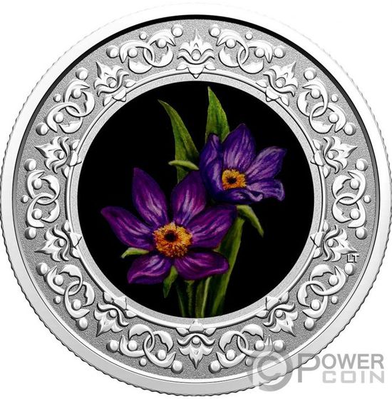 Монеты серии «Цветочные эмблемы Канады» («Floral Emblems of Canada») Канада 2020