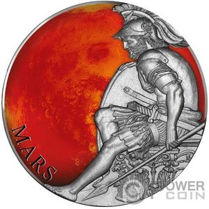 Монеты «Марс» и «Уран» Камерун 2020